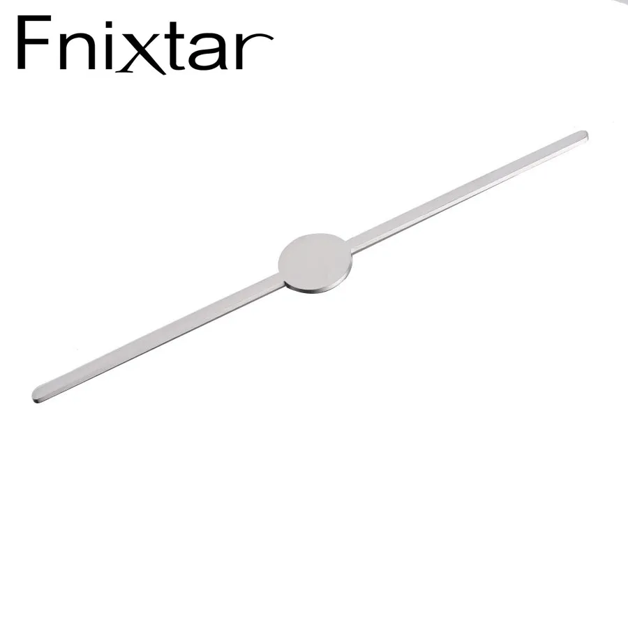 Fnixtar DIY C Открытый Браслет-манжета материал 18 мм круглый диск из нержавеющей стали