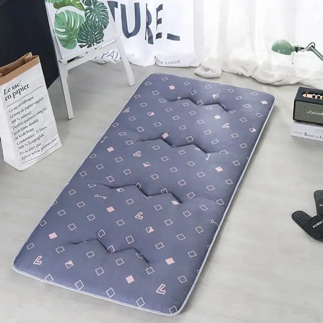 Non-slip Light Mattress Household Hotel Bedding Protection Pad Student Folding Tatami Mattresses Floor Ground Sleeping Mat xiaofangge
