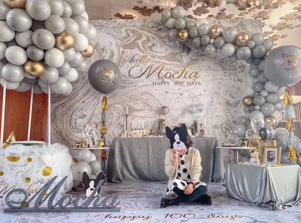 Macaron Balloons Arch (1)
