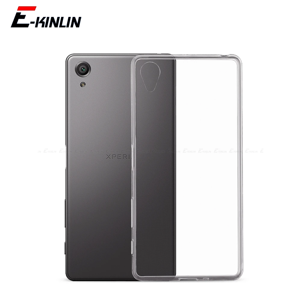 Прозрачный мягкий чехол из ТПУ для Sony Xperia 1 5 10 II XZ3 XZ2 XZ1 XA XA1 XA2 Ultra Plus XZ Z2 Z4 Z5 X Compact Premium