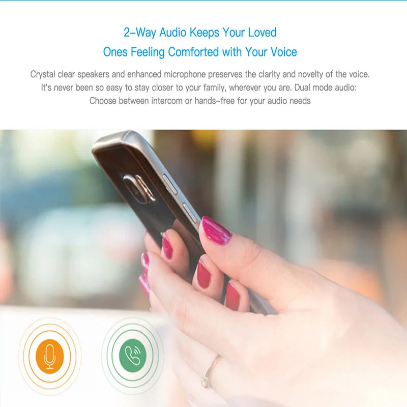 INQMEGA Webcam Network Wireless 1080P Video Camera Smart Home Wifi Webcam