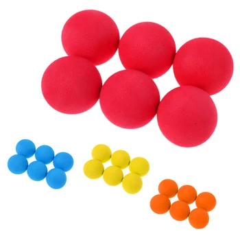 

6 Pieces Portable Elastic Golf Balls Professional Tennis Training Ball Practice Training Golf Balls Golf Accessory