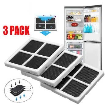 

3PCS Air Filter Replaceable Refrigerator Air Filter Applicable For LG lt120f Elite 469918