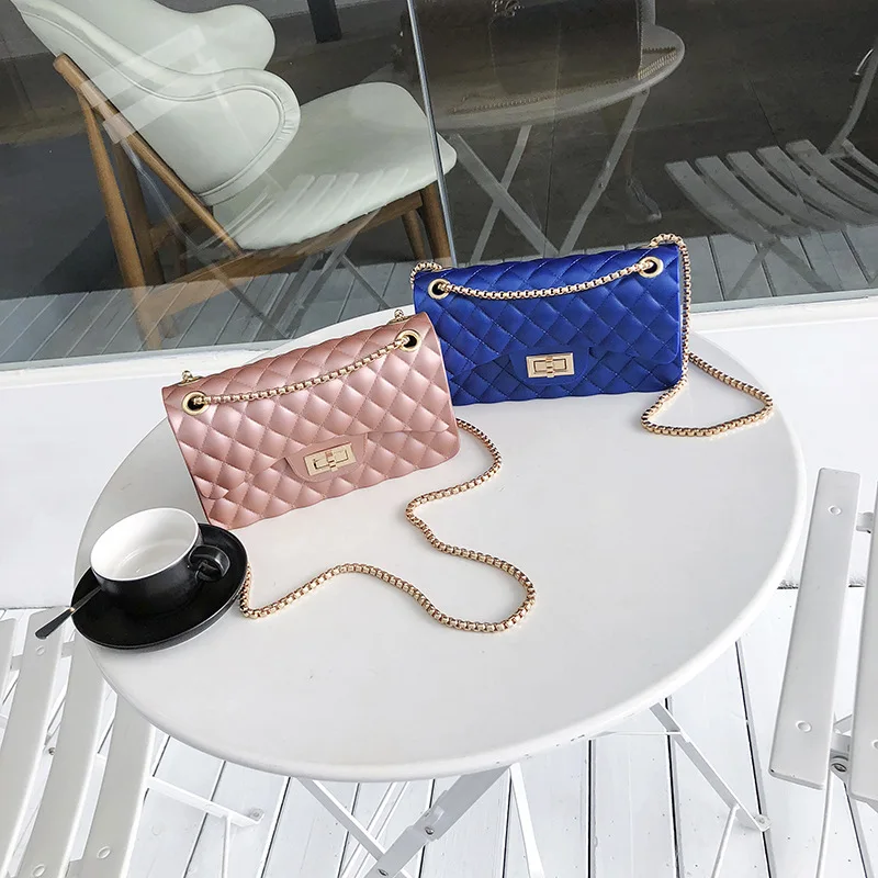 

2018 New Style Chain Small Bag Shoulder Versitile Fashion Korean-style Rhombus Bag
