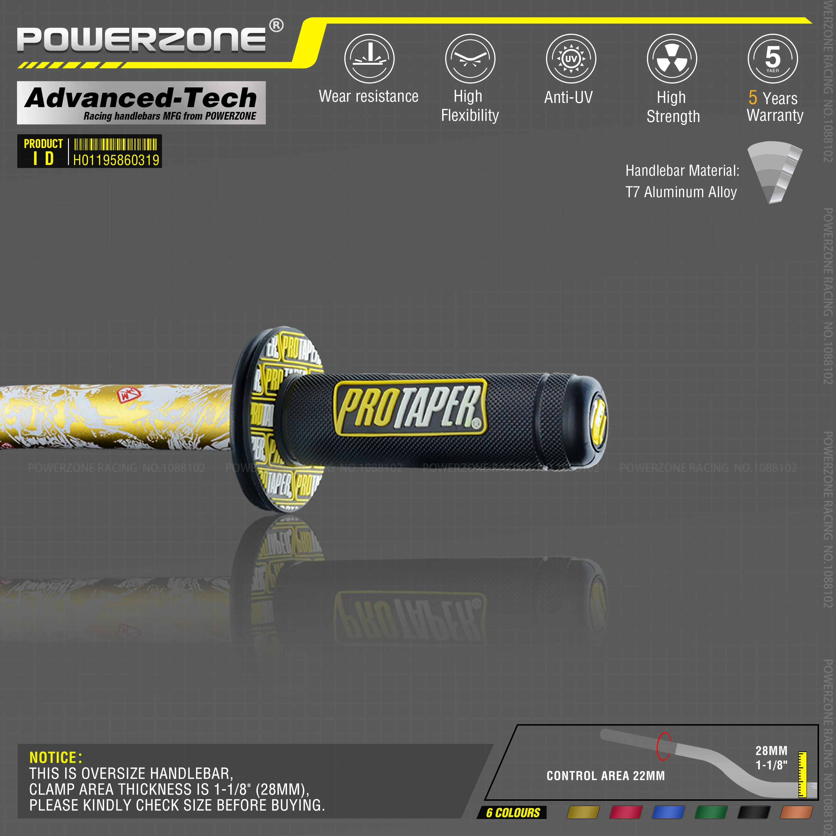 Руль для Pro Taper Pack Bar 1-1/" Классическая дверная ручка барные Колодки Ручки Pit Pro Racing Dirt Pit Bike мотоцикл с адаптер cnc