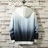 Sudadera con capucha para hombre, ropa informal estilo Hip Hop, gradiente, tendencia, novedad de 2022 ► Foto 2/5