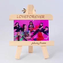 1 шт. ITZY Mini Artist деревянный мольберт деревянные Свадебные настольные таблички Стенд Дисплей Держатель для вечерние украшения 15*8 см Triange мольберт