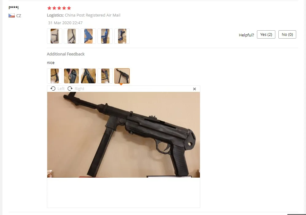84 см 1:1 немецкий Mp40 пистолет Автомат 3D бумажная модель оружие для оружия ручной