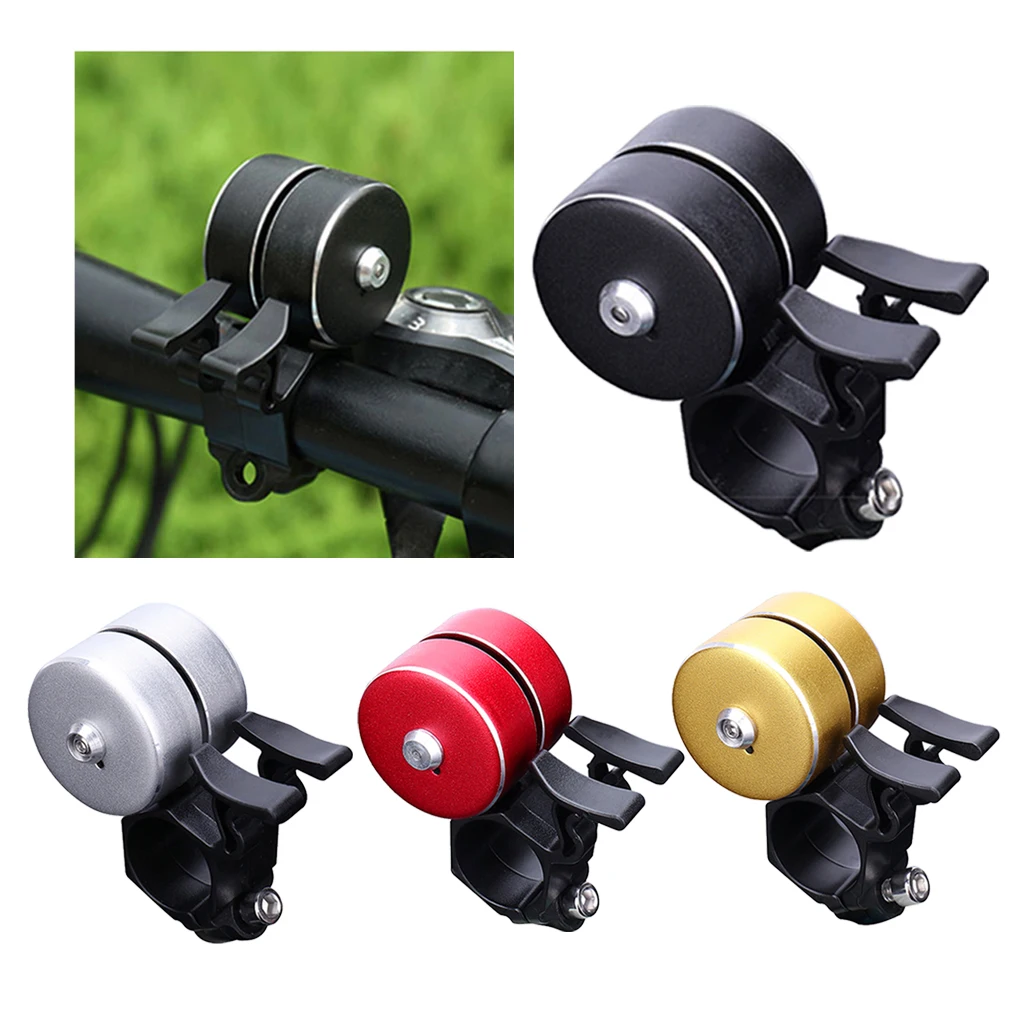 Bicycle Bike Cycling Handlebar Double Bell Ring Horn Alarm Warning Loud for Safety - Mountain Bike Accessories - Various Colors