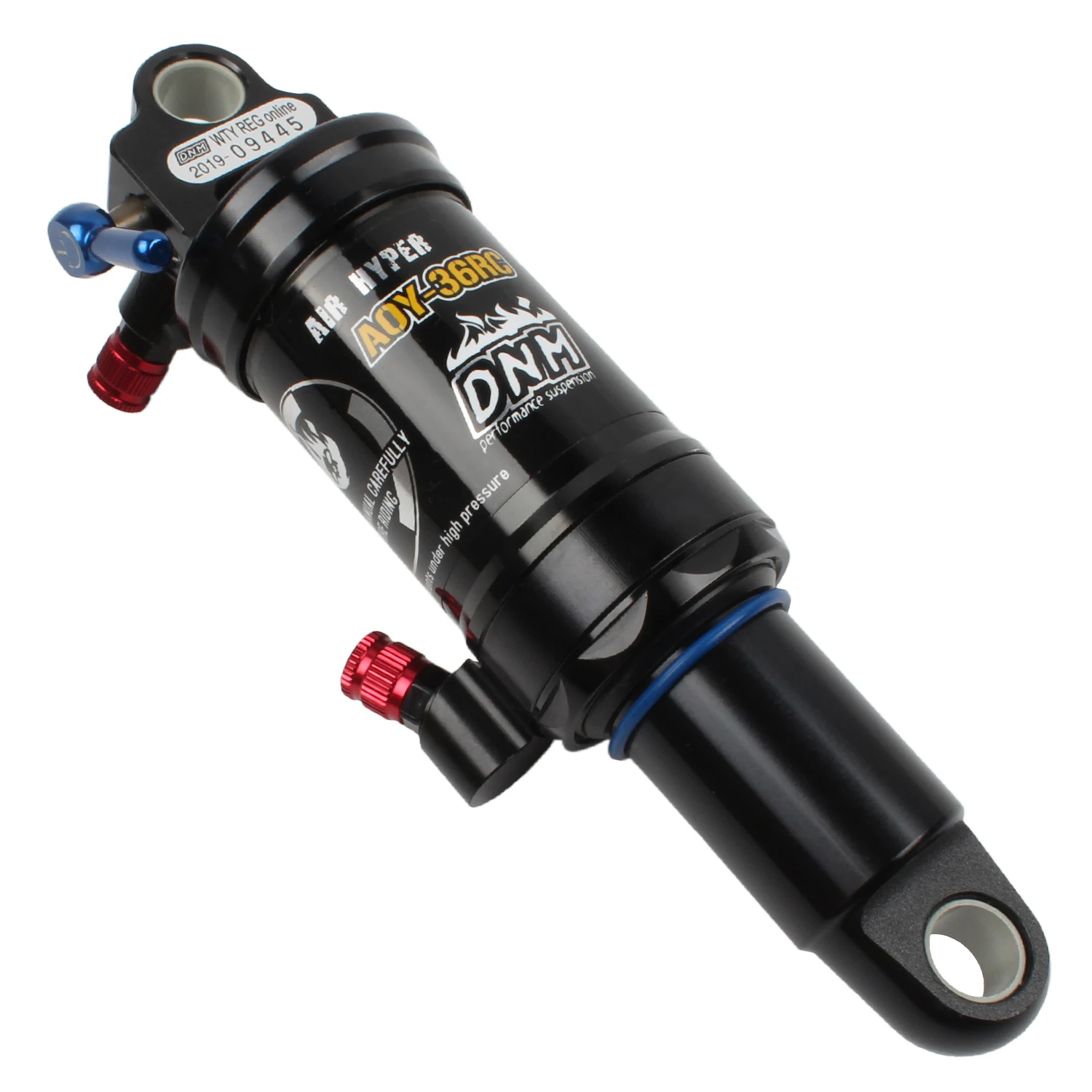 Mountain Bike Air Rear Shock Rebound MTB Downhill Shock Absorber Adjustable Damping/Air Pressure Lock Out