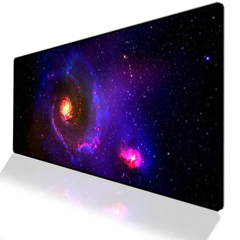 

Mouse Pad 900*400*3mm Galaxy Rectangle Non-Slip Gaming Nature Rubber Game Locking Edge Keyboard Gamer Desk Mat Computer Mousepad