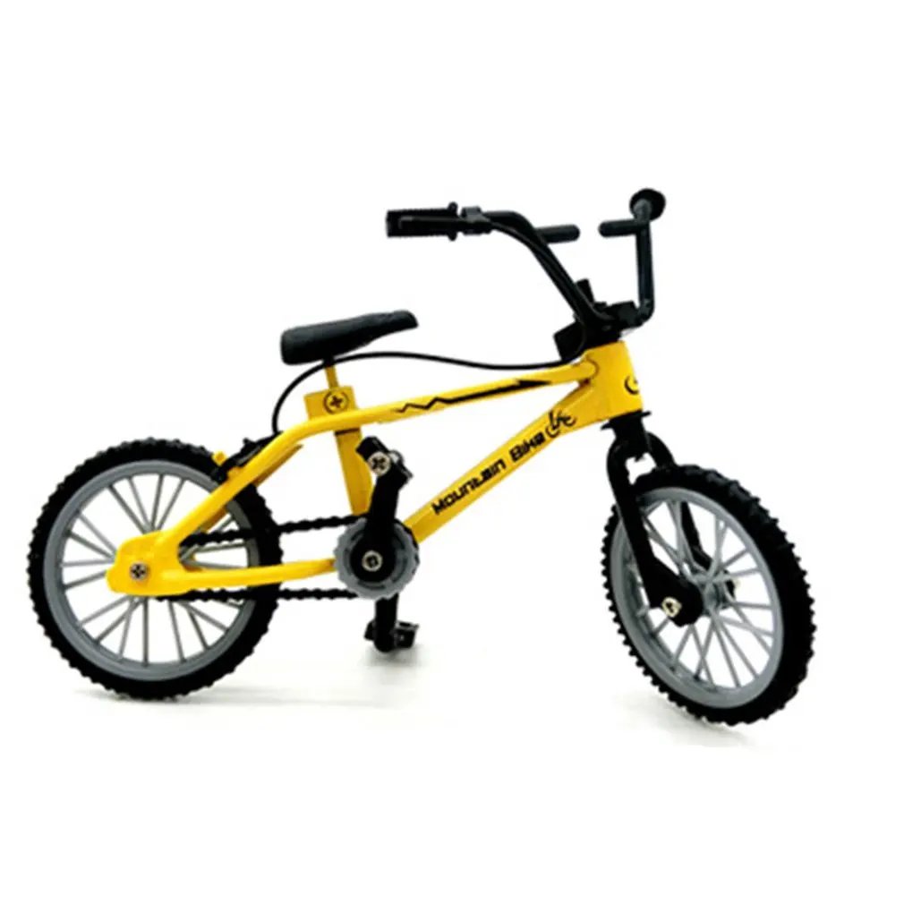 

Mini 1:10 Alloy Bicycle Model Diecast Metal Finger Mountain bike Racing Toy Bend Road Simulation Collection Toys for children