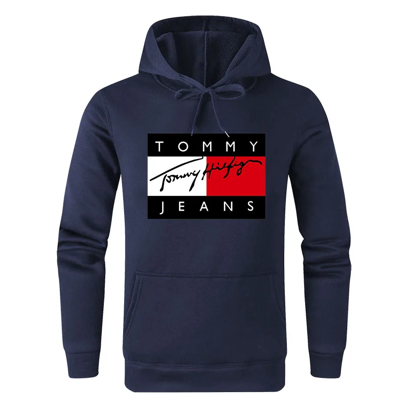 

2019 Tommy High Quality hilfigger Brand Hilfigeringlys Men's Women's Hoodies Pullover Adults Sweatshirt