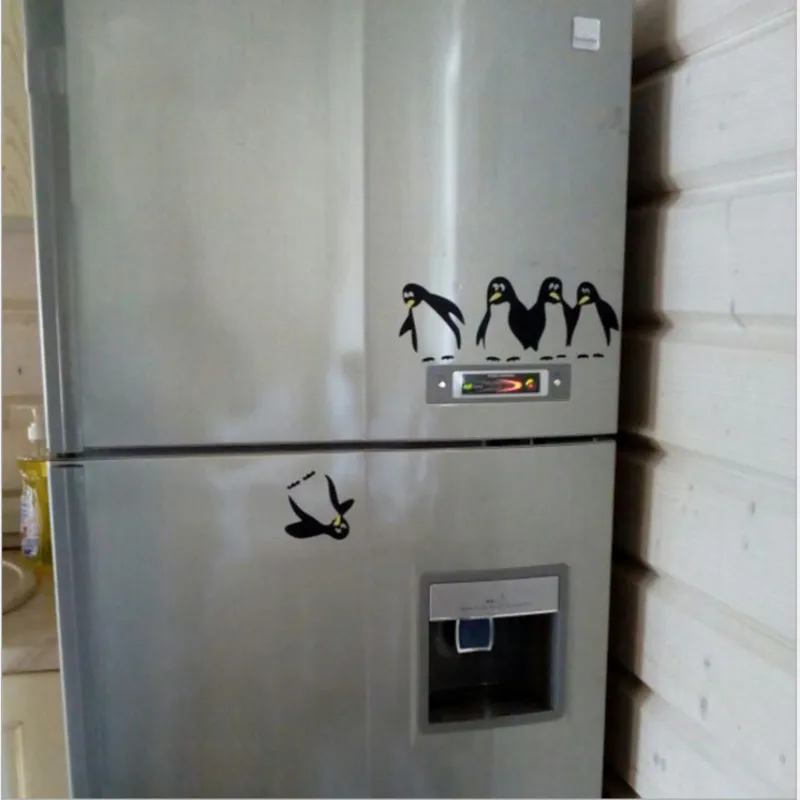 Creative Cute Funny Decal Penguin Decorative Wall Stickers Children's Bedroom De