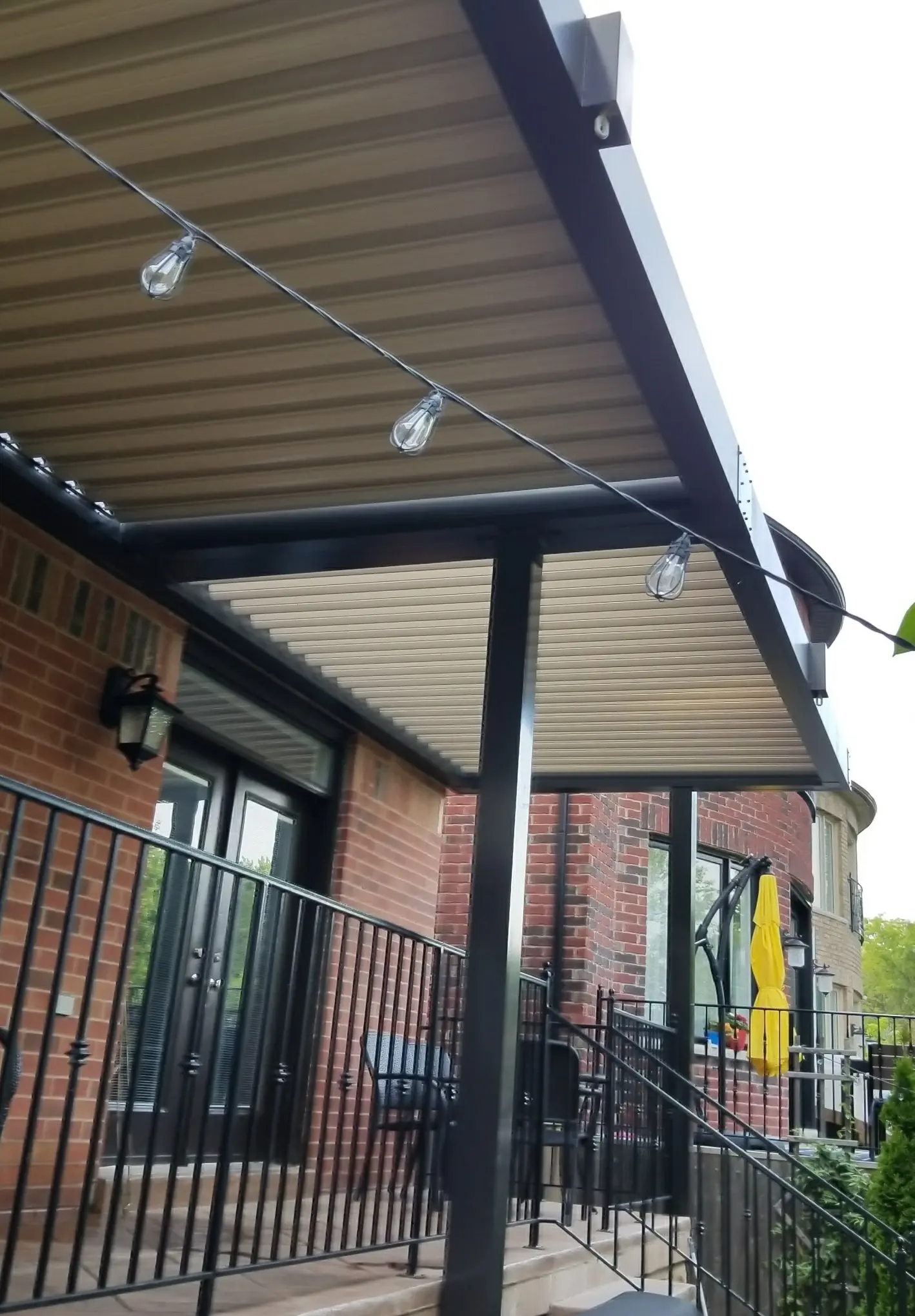 New Design Outdoor Pergola Waterproof Aluminum Pergola for Garden