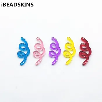 

New arrival! 32x13mm 100pcs Clear Twisted shape charm for Jewelry Findings/Earrings DIY parts,Jewelry Findings & Components