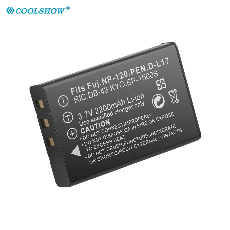 NP-120 FNP120 NP120 Battery for Fujifilm FinePix F10 F11 Zoom M603 MX4 603 bateria celular DLI7 np 120 Batterie 2200mAh rechargeable battery,camera battery