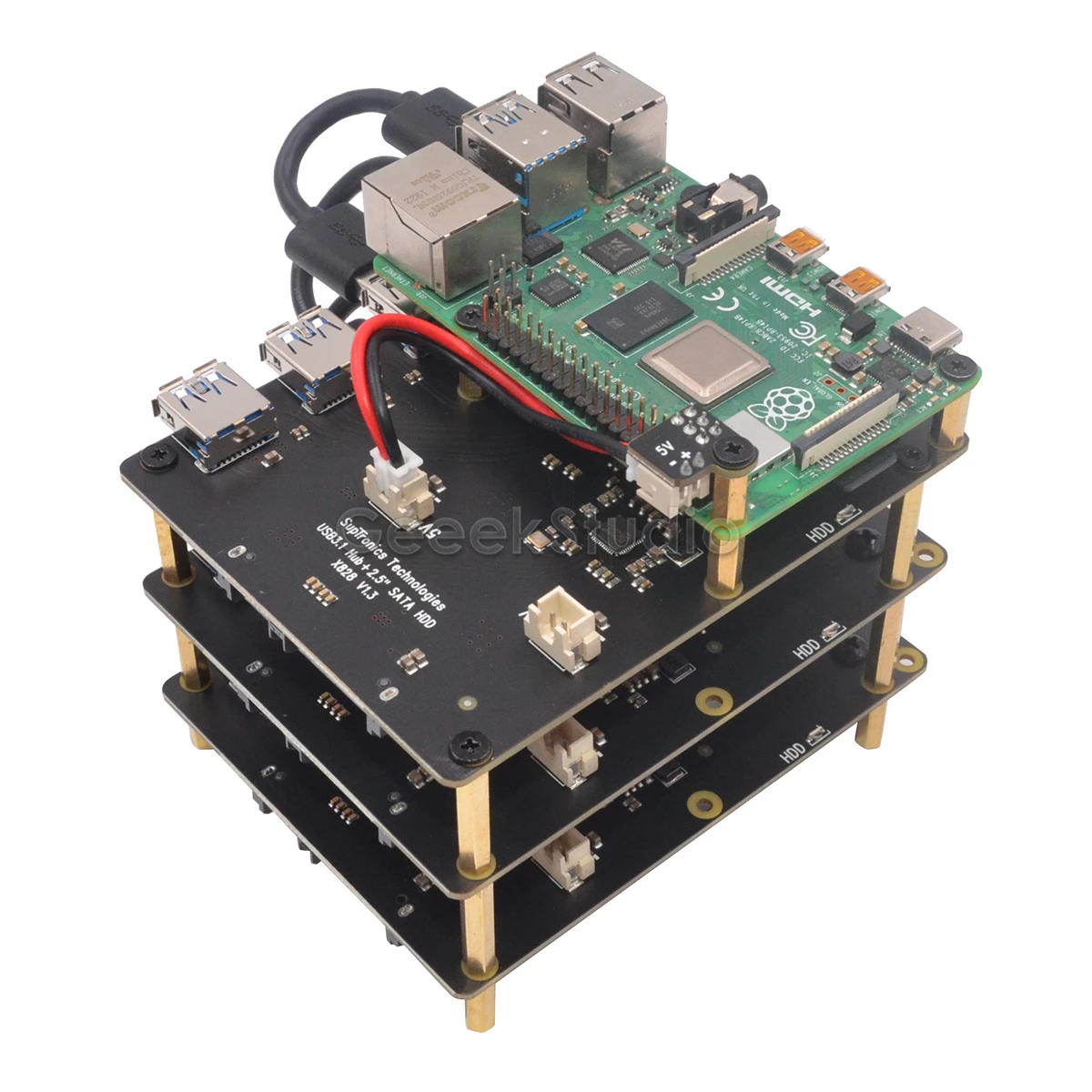  Raspberry X828 Stapelbar 25 