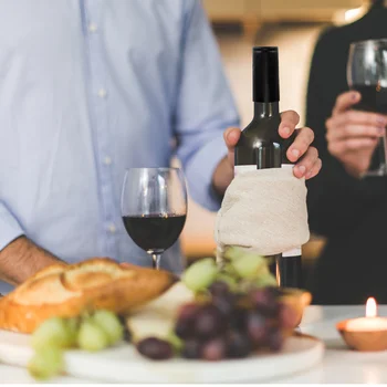 

100pcs Heat Shrink Film Sealing Cap Wine Bottle Film Wine Heat Shrinkable Cap