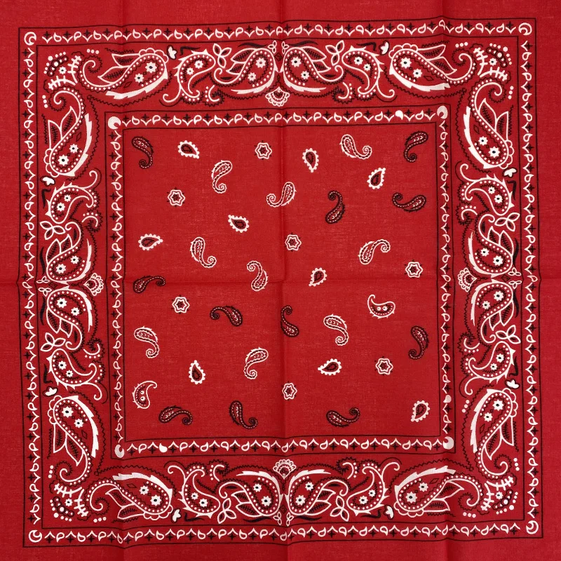 Square scarf Paisley Cycling Bandana Hip Pop Headband Fishing Scarves Sun Protection Windproof Outdoor Hiking Head Wrap Unisex