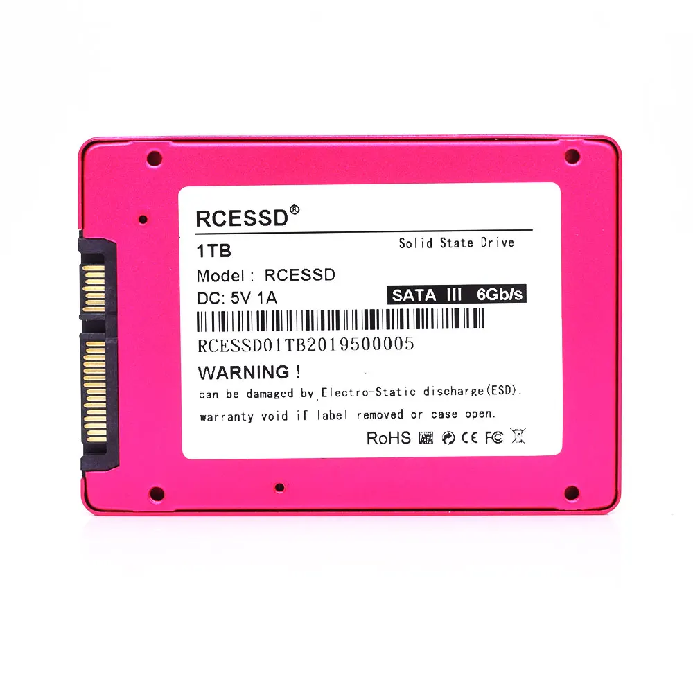 RCESSD Металл Жесткий диск ssd 128 ГБ 256 360 480 64 960 500 г Твердотельный накопитель для