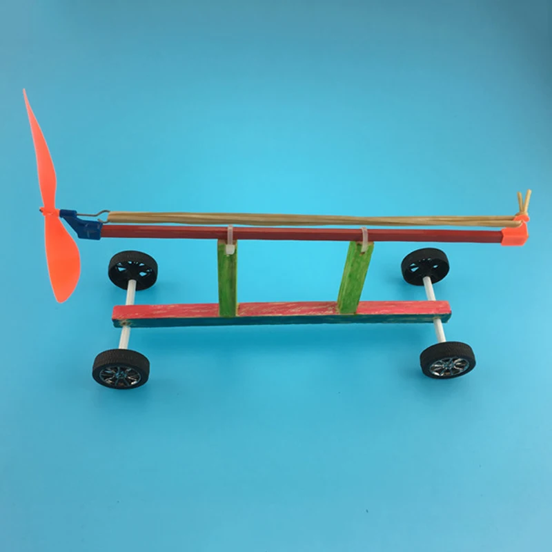 Резиновая лента Power Car DIY образовательные научные наборы детские эксперименты