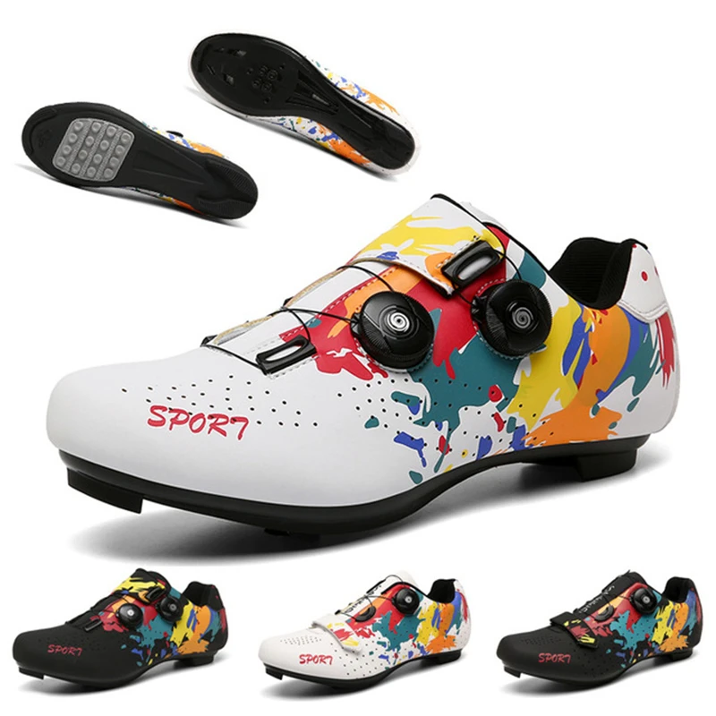 Bike-Sneakers Bicycle-Shoes Road Triathlon Mountain Sport Ciclismos Sapatilha Spd Men