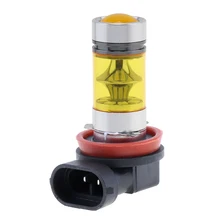 Автомобильный противотуманный светильник Blubs 2 шт./лот H8 H11 100 Вт 4300 К желтый светильник светодиодный автомобильный противотуманный Светильник проектор DRL лампы Горячая Распродажа