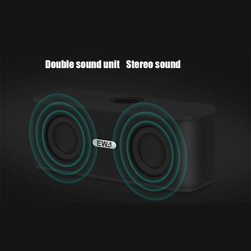 EWA W1 bluetooth динамик стерео объемный звук bluetooth динамик s портативный mp3-плеер