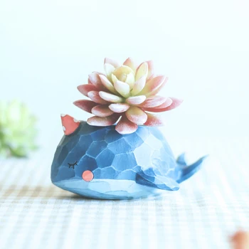 

Cute Animal Resin Potted Plant Model Decoration Living Room Cafe Cartoon Green Plant Potted Decoration Gift Plant Accessories