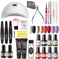 ROSALIND Gel Set Nail Polish Hybrid Varnishes Gel Kit All For Manicure Colorful Nail Art Design Nail Extension 7ml Base Top 1