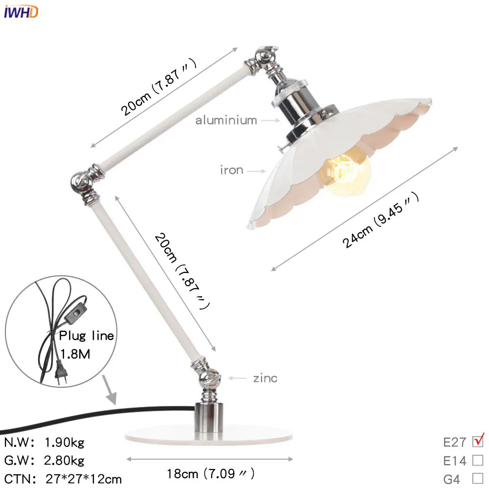 T0009L半白 尺寸图英文版