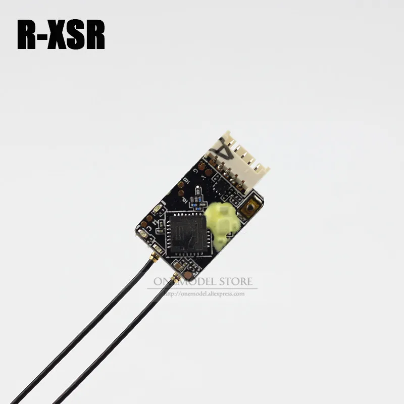 

FrSky R-XSR/RXSR Ultra SBUS/CPPM Switchable D16 16CH Mini Redundancy Receiver RX 1.5g for RC Transmitter TX Drone Models Drone