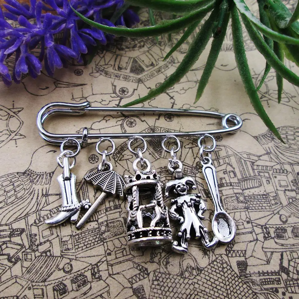 Spilla Mary Poppins Kilt Pin Goditi La Vita Spilla Con Ciondolo Regalo Per La Festa Della Mamma Amico Regalo Di Compleanno