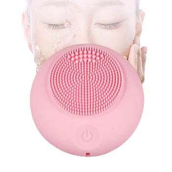 

New Waterproof Electric Silicone Cleansing Brush Remove Blackheads Firming Skin Face Cleaning Tool Beauty And Thin Face Massage