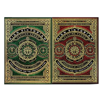 

Theory 11 High Victorian Playing Cards Blue/Red Deck Poker Size USPCC Limited Edition Magic Card Games Magic Tricks Props