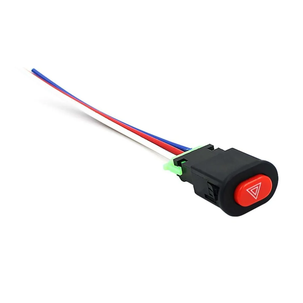 Полезная для мотоцикла, электрокара Модифицированная двойная вспышка Предупреждение двойной прыжок переключатель Горячий
