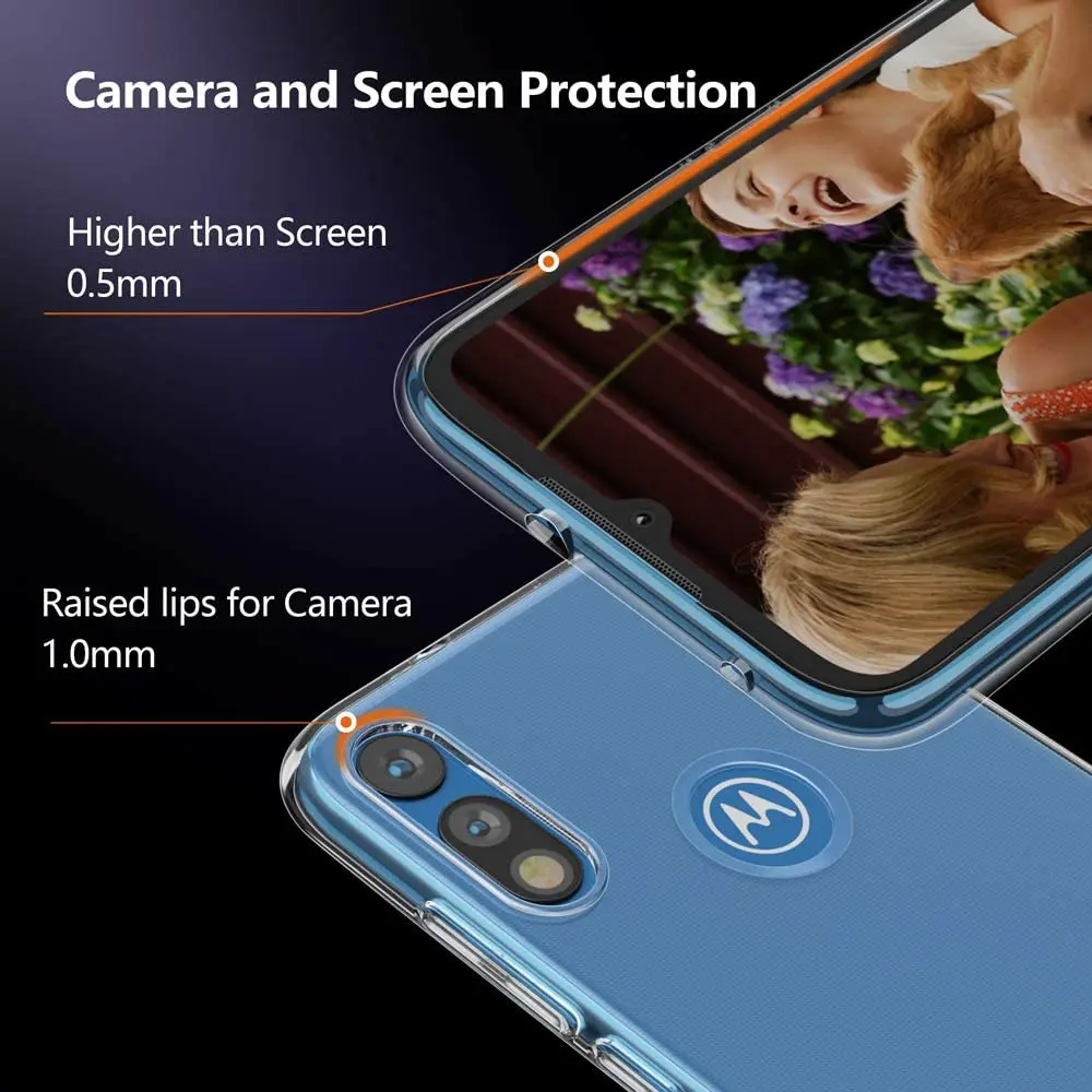 Funda Ultra Clear 0.5mm para Motorola Moto G73 5G funda fina