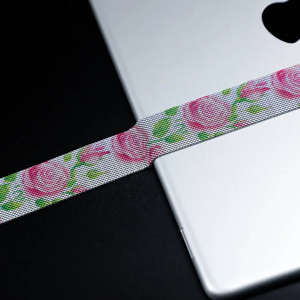 4 Excellent Milanese loop For Apple Watch band strap apple watch 4 band 44mm 40mm iwatch 3 2 1 42mm/38mm Better material Process - Цвет ремешка: 4
