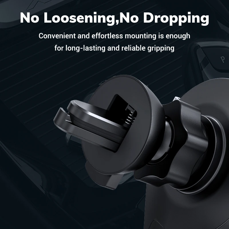  TOPK D17 Aluminium Legierung Schwerkraft Air Vent Halterung Auto Handy Halter für iPhone 11 Pro Xs 