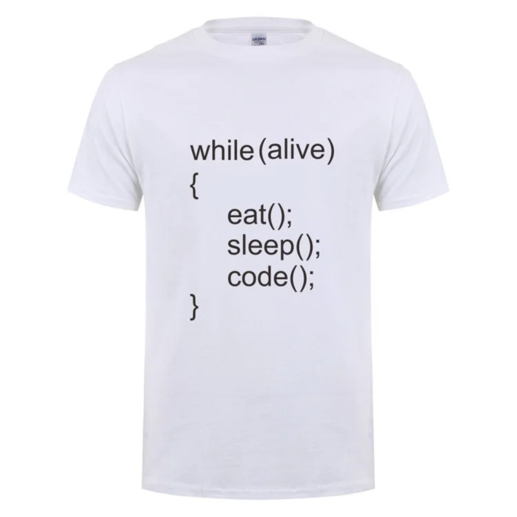 While alive. While alive eat sleep code. While alive. While alive. While alive.