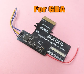 

For GBA LCD Backlight Kit Model Screen Pleating Adapter Cable Game Console 2019 Stepless Dimming Plate Free 40Pin 32pin