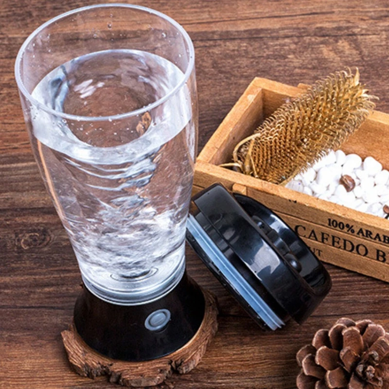 Portable Vortex Electric Protein Shaker Mixer Bottle Detachable Cup Portable Vortex Electric Protein Shaker Mixer Bottle Detachable Cup