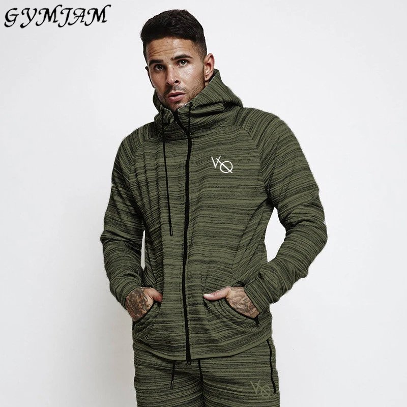 

Autumn Fashion Men 2019 Street Wear Brand Men's Hoodie Casual Zip Jacket Hoodie Outdoor Casual Men's Wear