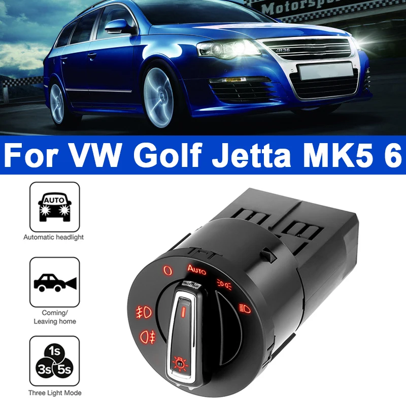 Licht Sensor Auto Kopf Scheinwerfer Schalter Für Golf 5 6 MK5 MK6