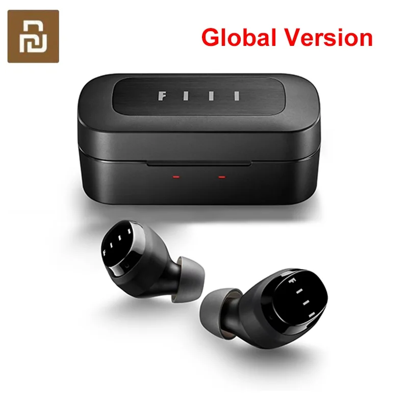  Глобальная версия Youpin FIIL T1X Bluetooth 5,0 наушники; Настоящие Беспроводные спортивные наушники; Гарнитура с шумоподавлением и микрофоном; Се…