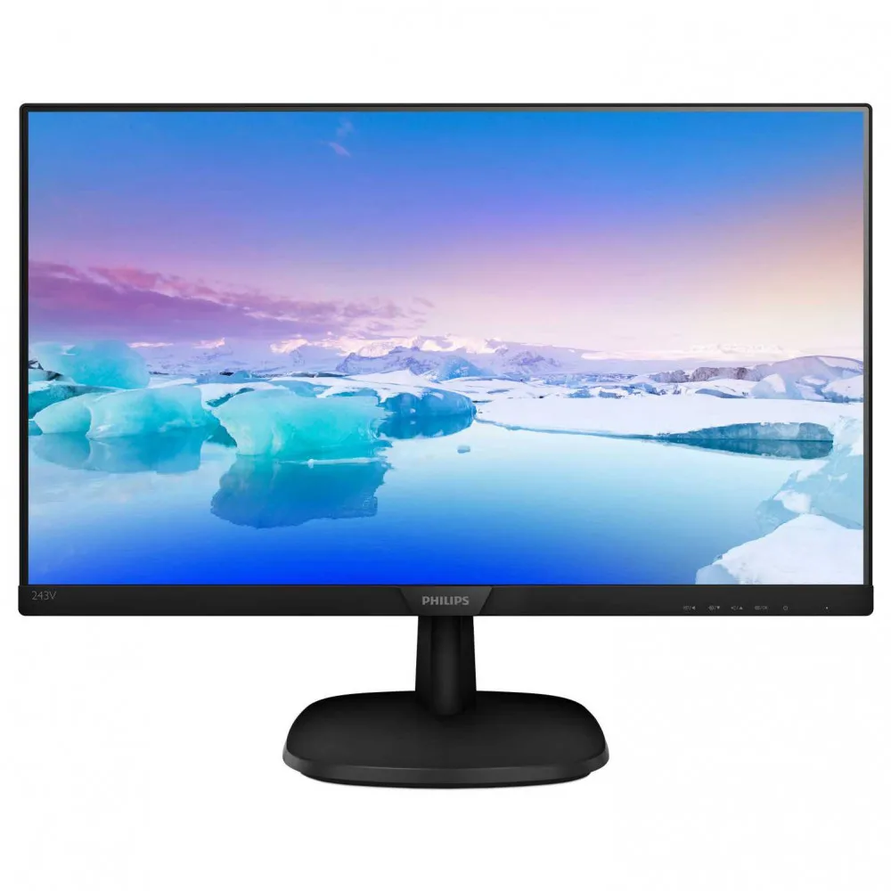 Монитор PHILIPS 243V7QJABF (00/01) 23.8'' [16:9] (FHD) IPS nonGLARE 250cd|m2 Black|Мониторы| |