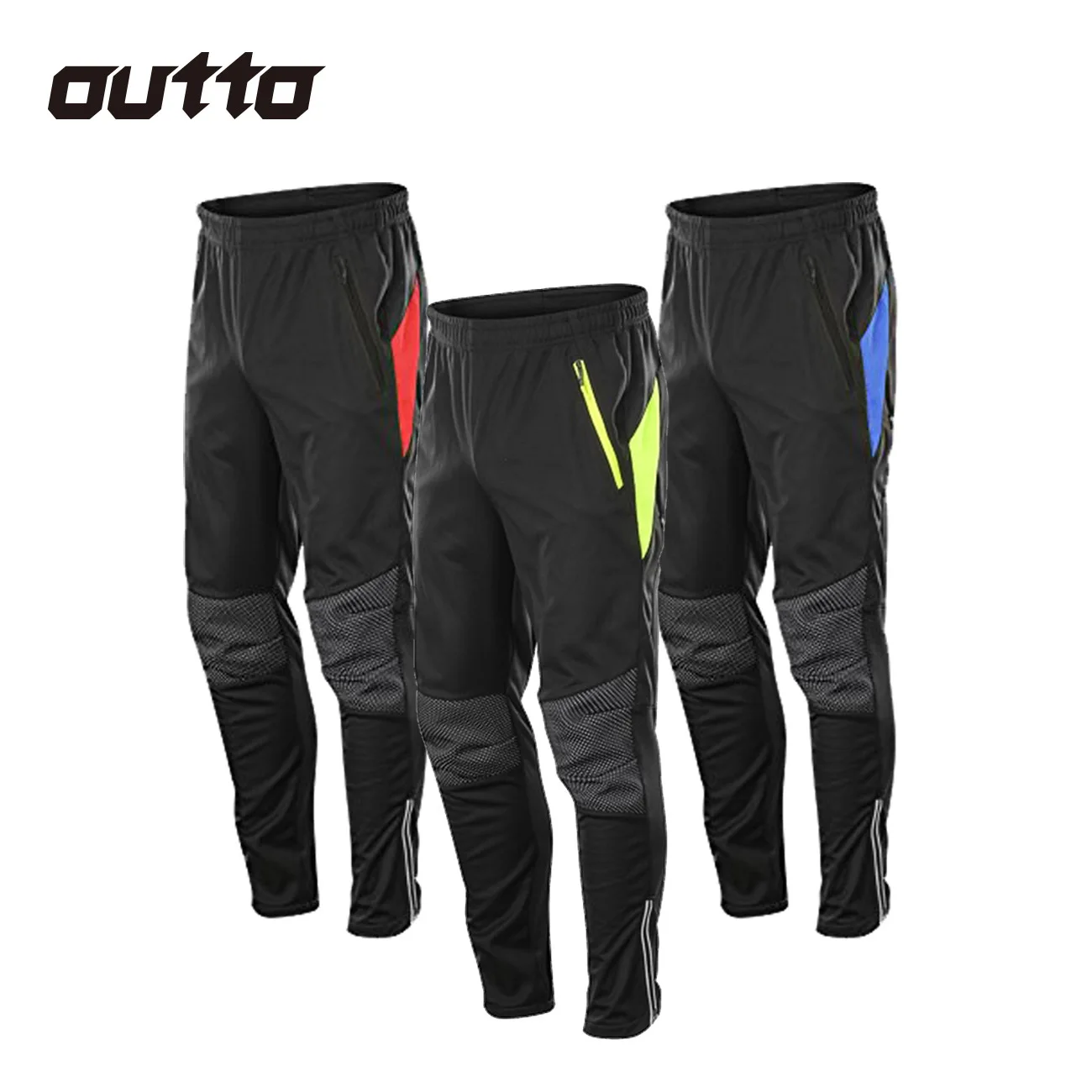 

Riding Pants Fleece Winter Wind-Resistant Cross-Border Manufacturer Bicycle Breathable Warm Sports Pants