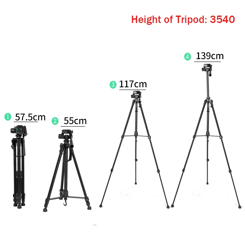 Lightweight Mobile Phone Stand Camera Tripod with