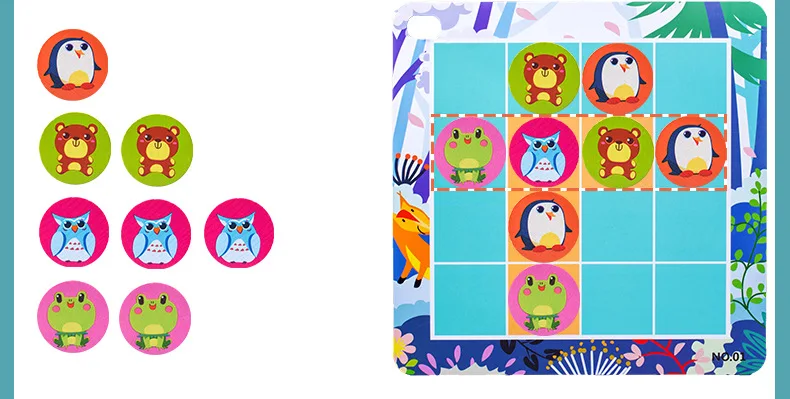 Sudoku детская развивающая игрушка для начинающих с 16 сетками, развивающая игра в шахматы для детей 3-6 лет